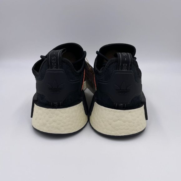 adidas NMD R1 Black Mens Shoes - Picture 4 of 8